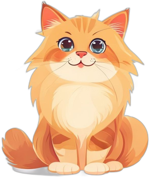 Кошка длинношёрстная
